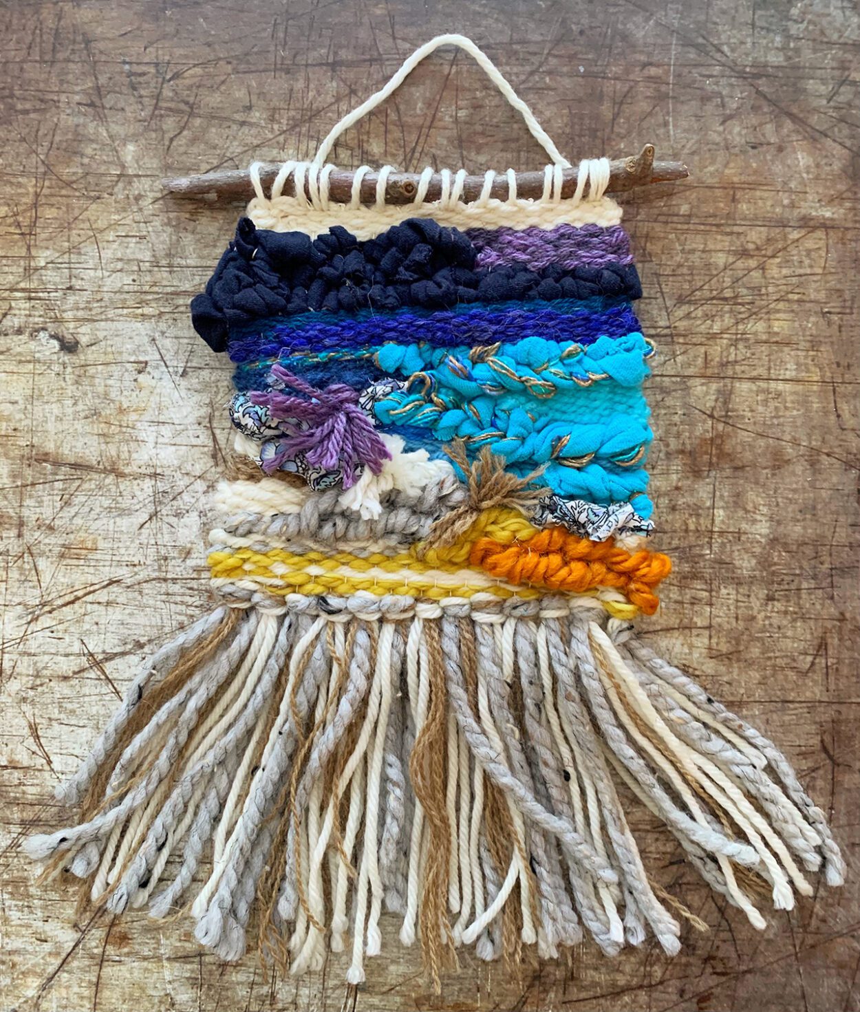 beach weaving