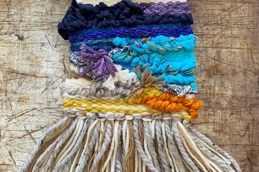 beach weaving